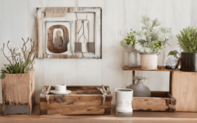 Reimagine Your Space: Creative Decorating Ideas with Handmade Crafts and Wooden Crates