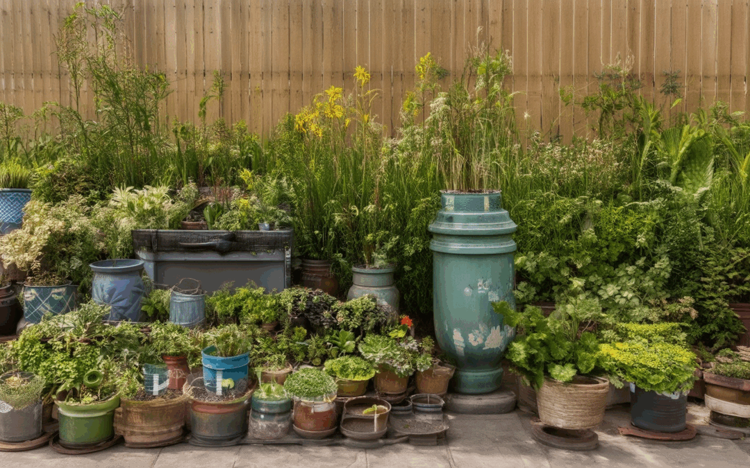 Transform Ordinary Items into Unique Garden Features with Upcycled Ideas