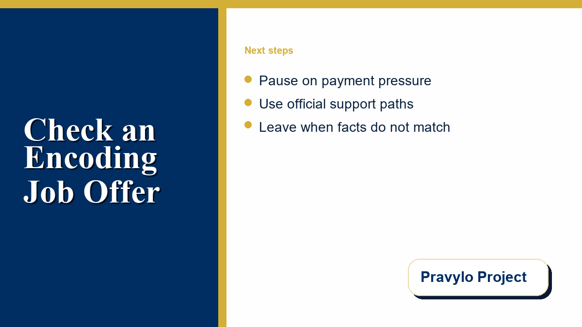 Safe decision path for online task registration and payment details
