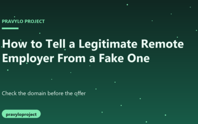 How to Tell a Legitimate Remote Employer From a Fake One